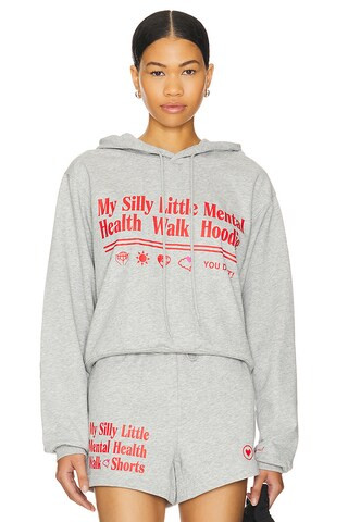The Mayfair Group Mental Health Walk Hoodie in Heather Grey from Revolve.com | Revolve Clothing (Global)