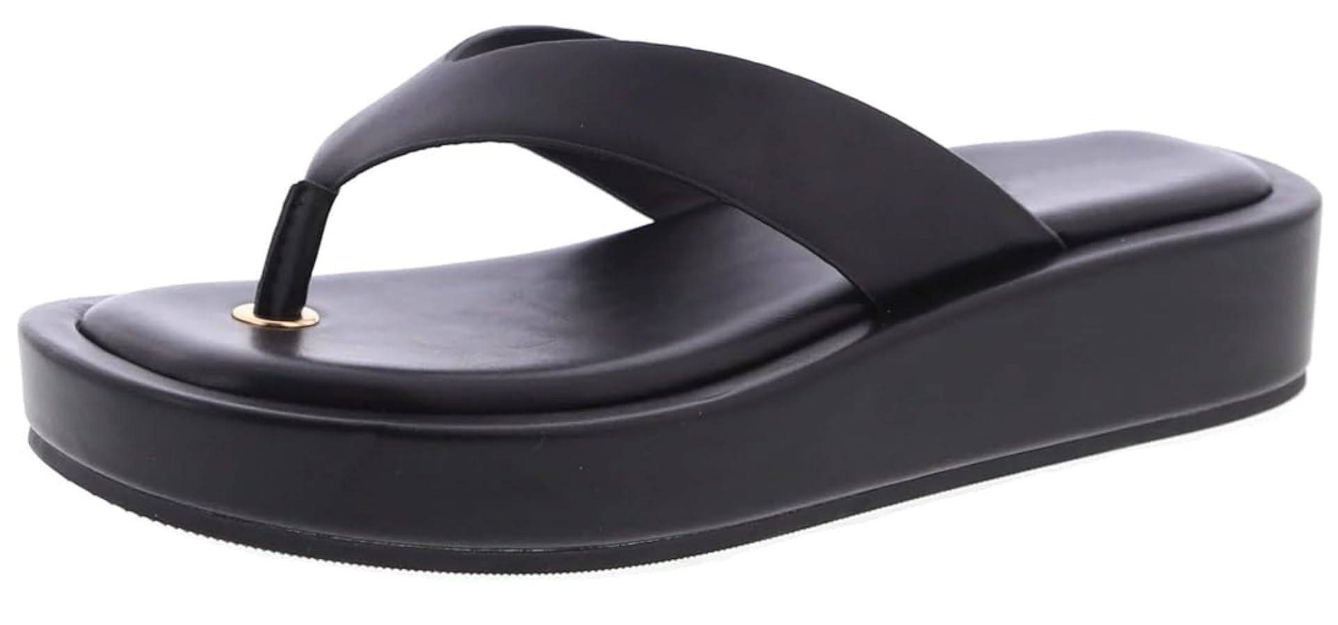 TruFox Women's Platform Flip Flops Wedge Sandals Comfortable Soft Cushion Slip on Summer Beach Th... | Amazon (US)
