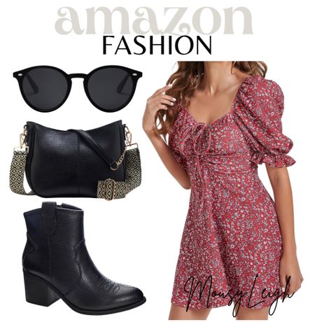 Amazon fashion! Mini floral dress, sunglasses, crossbody bag, and booties! 

bag, hand bag, tote, tote bag, oversized, shoulder bag, backpack, belted bag, belt bag, sunglasses, fall, fall style, fall outfit, fall outfit idea, fall outfit inspo, fall outfit inspiration, fall loom, fall fashions fall tops, fall shirts, flannel, hooded flannel, crew sweaters, sweaters, long sleeves, pullovers, summer, summer style, summer outfit, summer outfit idea, summer outfit inspo, summer outfit inspiration, summer look, summer fashion, summer tops, summer shirts, boots, fall boots, winter boots, fall shoes, winter shoes, fall, winter, fall shoe style, winter shoe style, tiered dress, flutter sleeve dress, dress, casual dress, fitted dress, styled dress, summer dress, spring dress, 

#LTKshoecrush #LTKFind #LTKstyletip