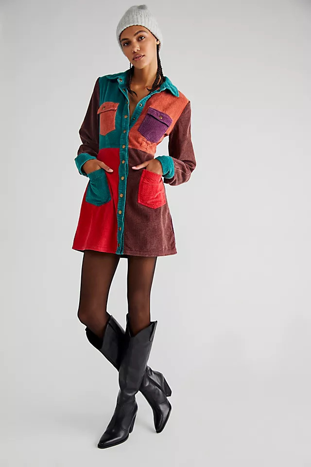 Color Me Cord Dress | Free People (Global - UK&FR Excluded)