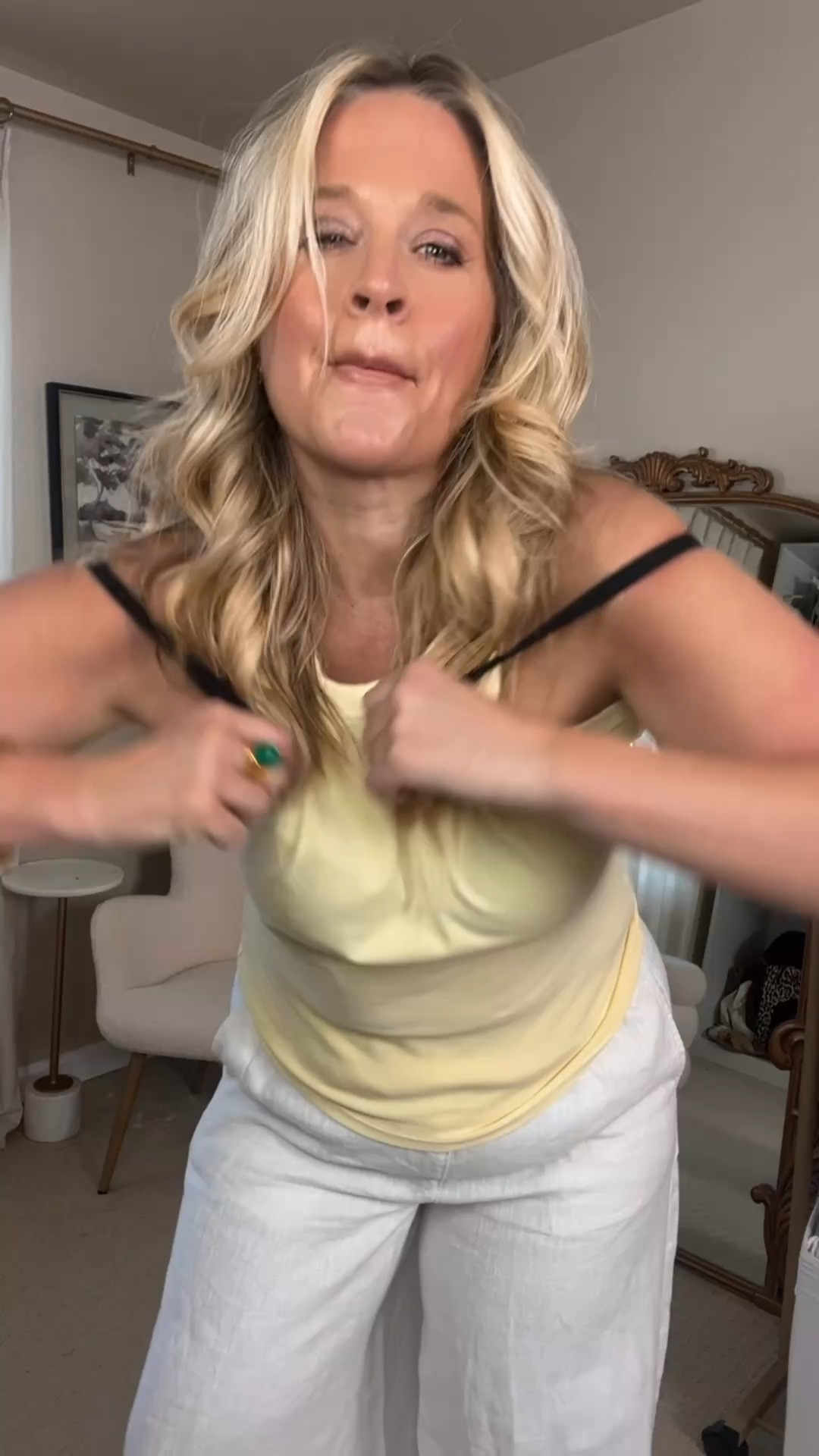 ✨Tap the bell, save and ❤️ start here over 40 fashion, midlife style, midsize fashion and luxury looks for less.  

It’s 95° out. I’m already hot. The last thing I need is a bra digging, pinching, and trapping even more heat. 🥵

This wireless jelly bra gives me soft, flexible support without the wire. It smooths, stretches, disappears under my summer tops, and actually feels comfortable enough to wear all day.

Because at this age, I’m no longer suffering for an outfit.

If you have curves and $20, grab one before it’s gone. 🤍

👑 Helping you look good, feel good.-Lindsey Denver   Check back daily for belly-friendly style, confidence, and Outfit Physics™.

#LTKOver40 #LTKMidsize #LTKSaleAlert