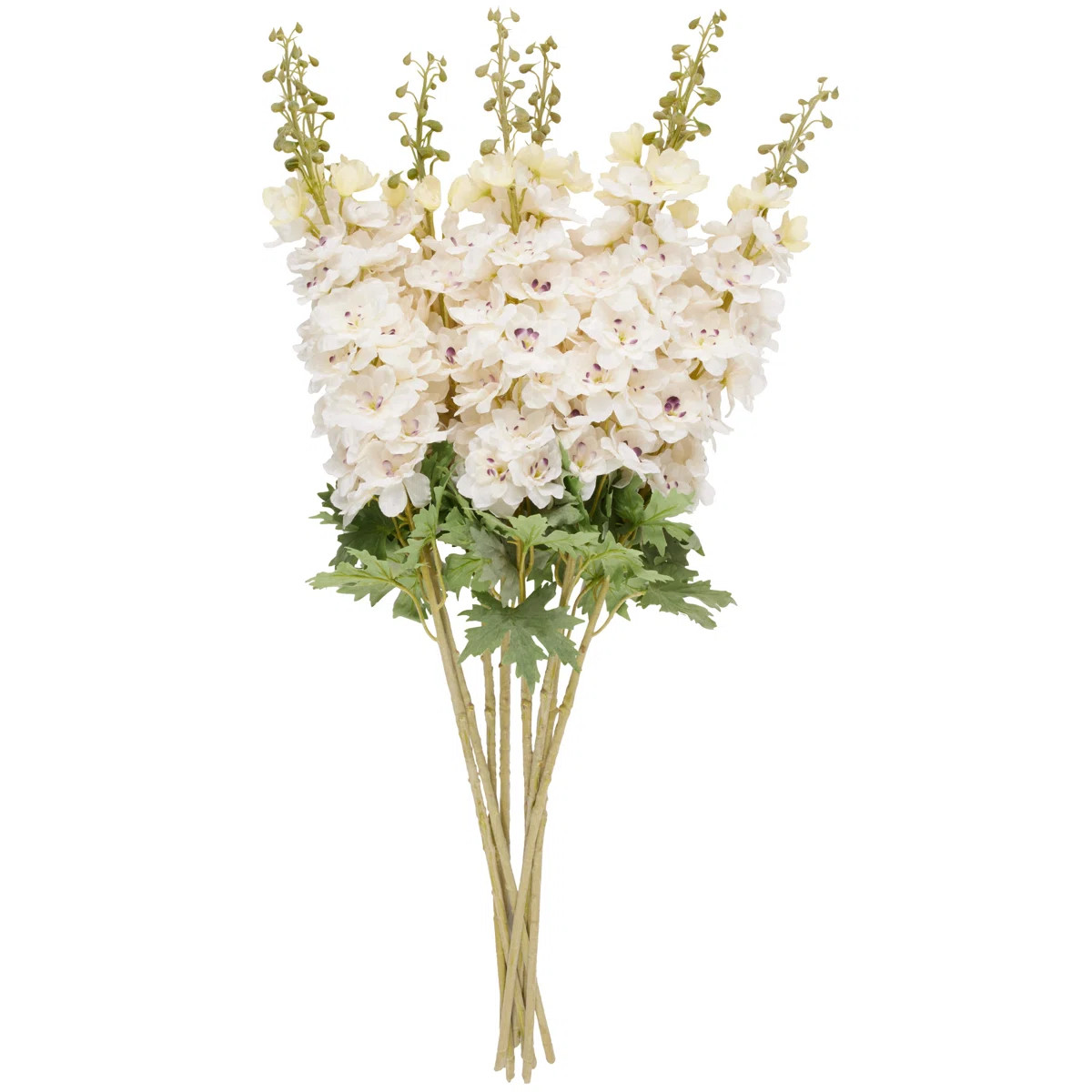Cole And Grey Faux Foliage Tall Delphinium Artificial Flower Stem (Set of 8) | Wayfair North America