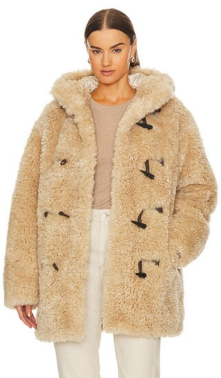 Florene Coat in Ecru | Revolve Clothing (Global)