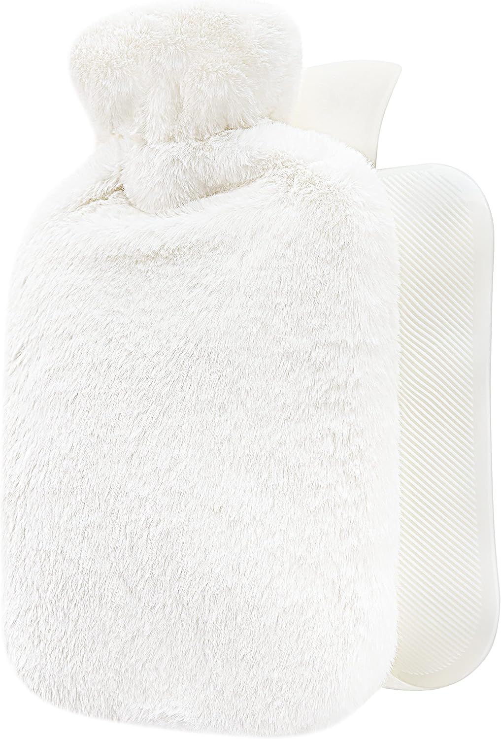 Qomfor Hot Water Bottle with Soft Cover - 1.8L Large - Classic Hot Water Bag for Pain Relief, Nec... | Amazon (US)