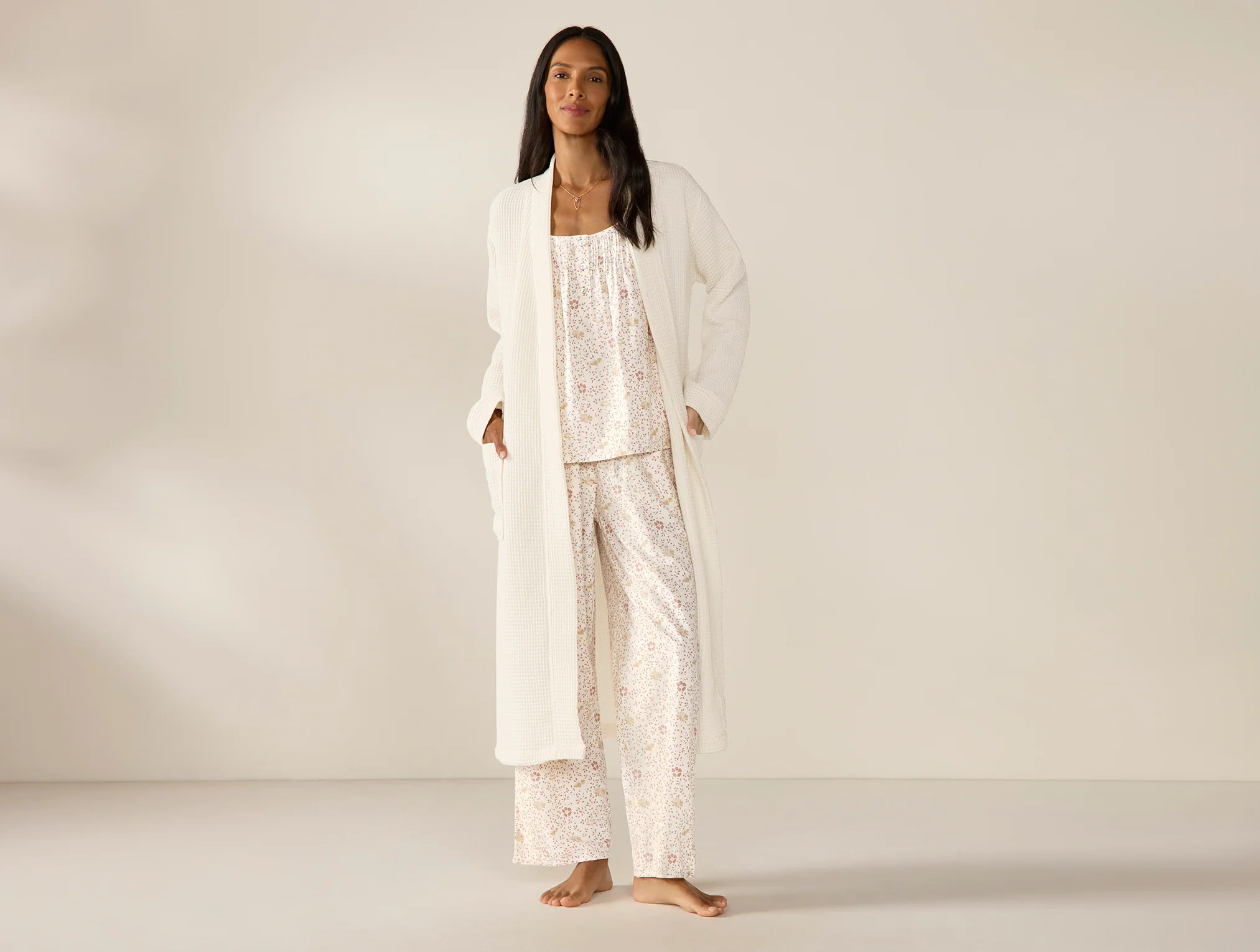 Unisex Organic Waffle Robe | Coyuchi