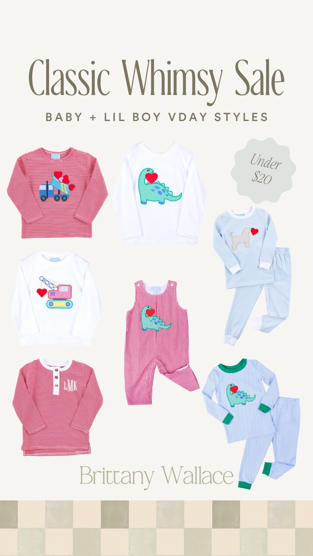 So many cute Valentine’s Day outfits for baby + toddler boys! Almost all are on sale for under $20 ❤️ 
classic whimsy, boys valentine’s day outfit, baby boy, toddler boy, smocked outfits, monogram outfits 

#LTKBaby #LTKValentine #LTKKids