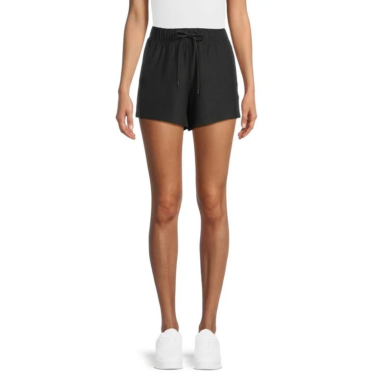 Athletic Works Women’s Buttery Soft Performance Gym Shorts, 4" Inseam, Size XS-XXXL | Walmart (US)