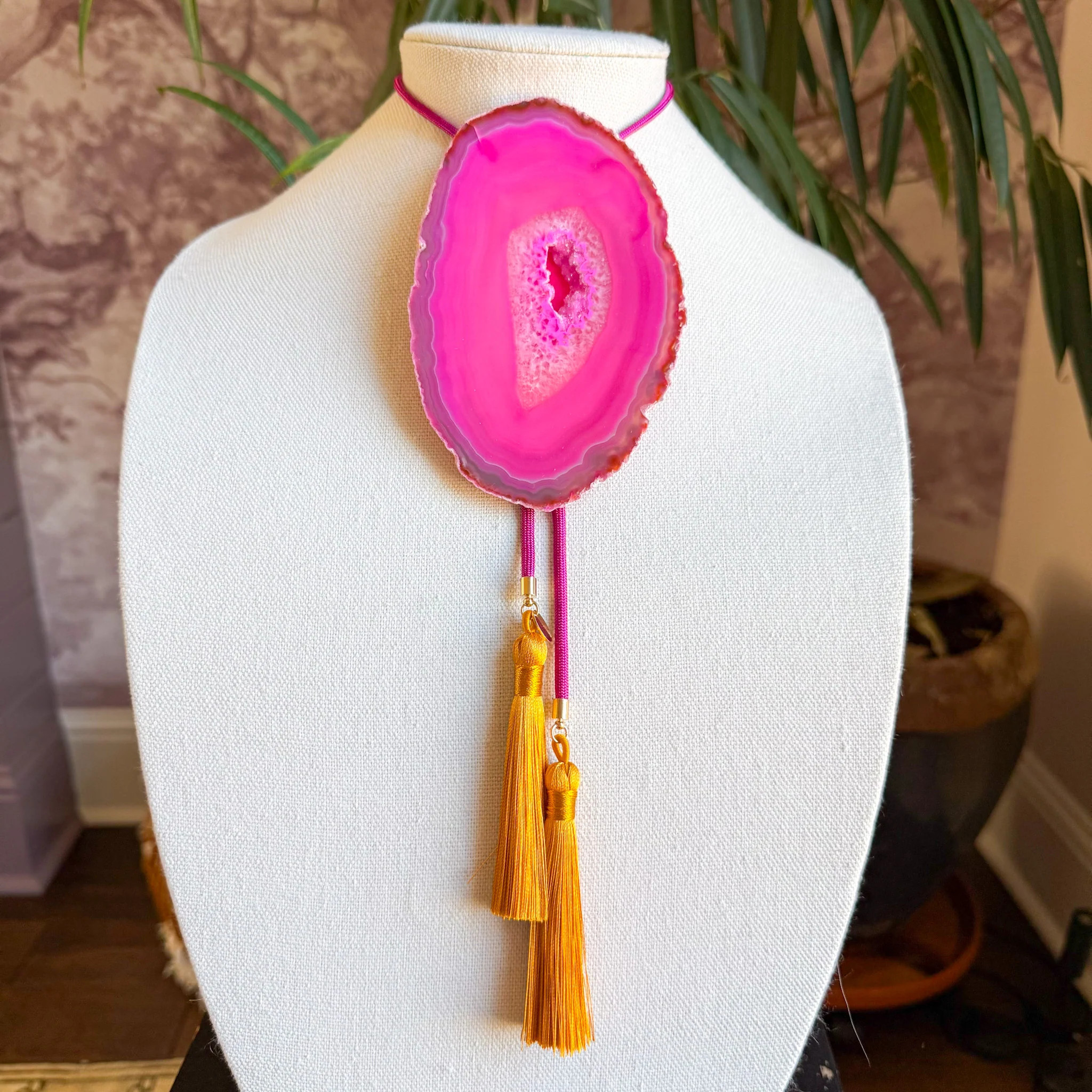 Geode Bolo No. 124 | Rahya Jewelry Design