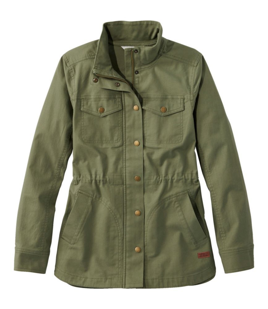 Women's BeanFlex Utility Jacket Deep Olive 3X, Cotton L.L.Bean | L.L. Bean