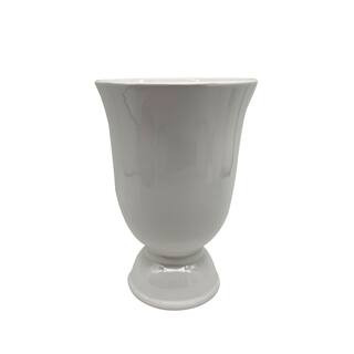 8" White Ceramic Vase by Ashland® | Michaels Stores