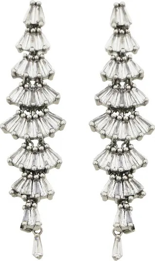 Panacea Baguette Linear Drop Earrings | Nordstrom | Nordstrom