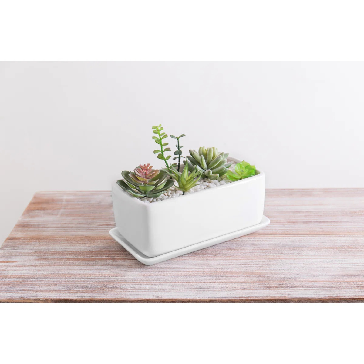 Anielle Rectangular Ceramic Pot Planter | Wayfair North America