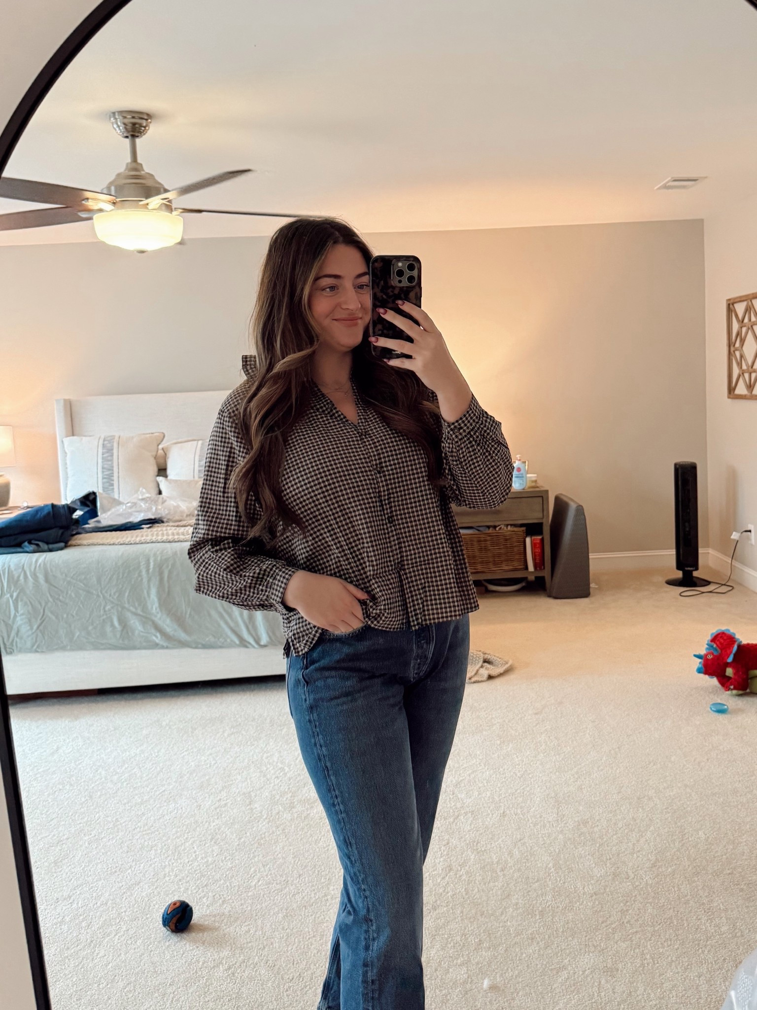 Pregnant OOTD 🤰🏻🫶🏼 

#LTKStyleTip #LTKTall #LTKMidsize