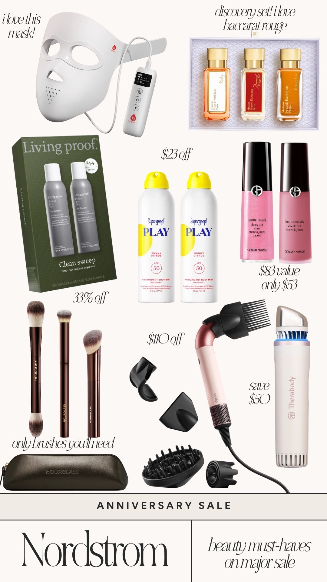 Nordstrom Anniversary sale beauty favorites!

#LTKselfcare #LTKSaleAlert #LTKBeauty