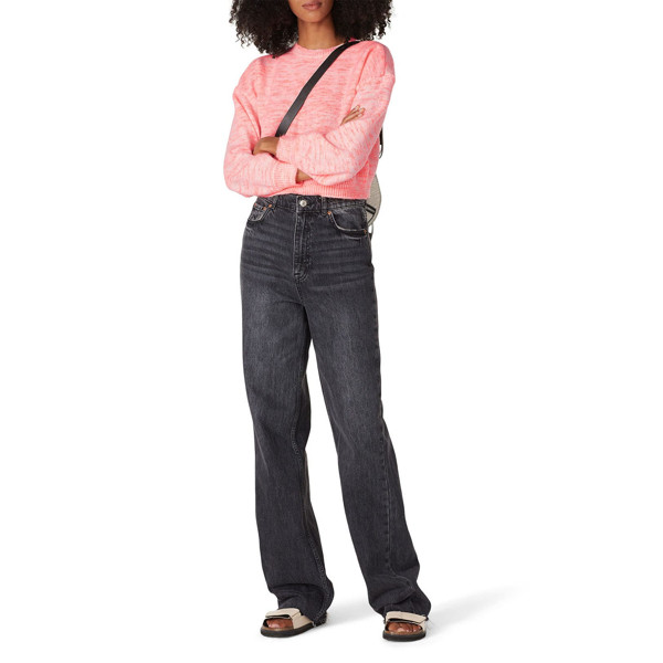 cupcakes and cashmere Billie Pink Cropped Sweater pink | Rent the Runway