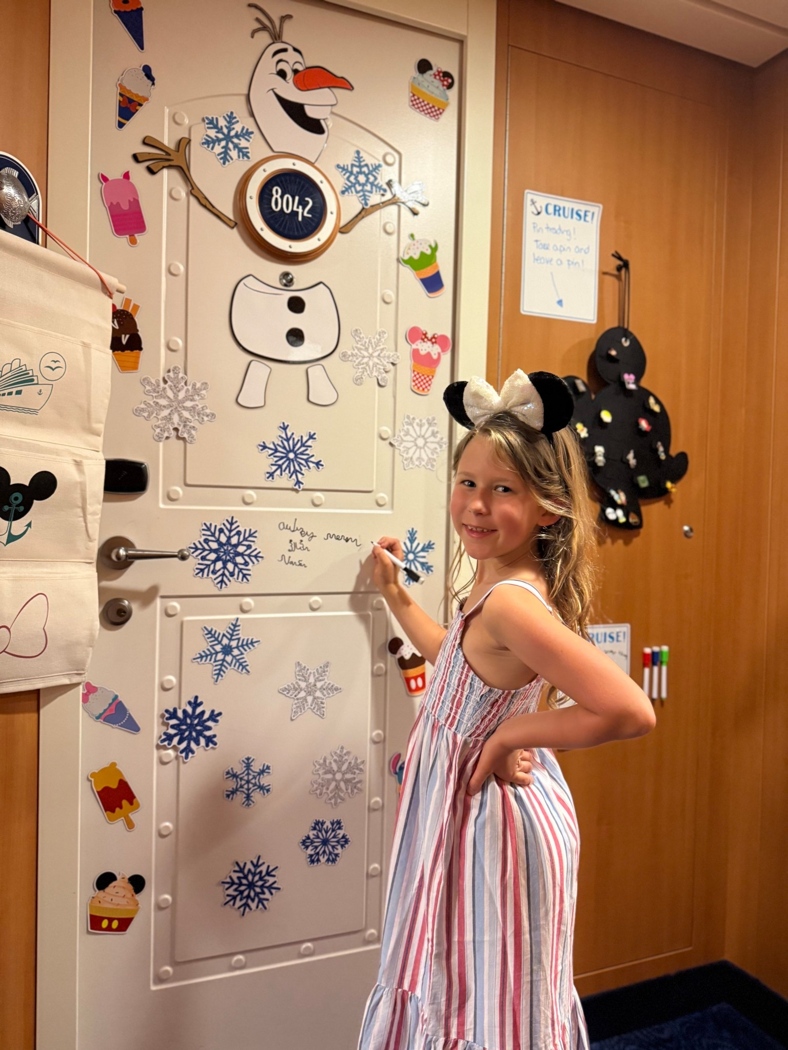 Don’t go on a Disney cruise and make the mistake of not decorating your door! It’s part of the Disney magic and so fun for kiddos! I linked everything we used to have a super fun door set-up! 🚢✨

#LTKU #LTKKids #LTKTravel