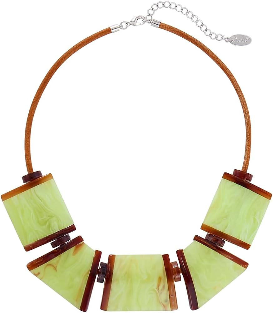 Bocar Necklace for Women, Chunky Statement Necklace, Choker Collar Necklace, Novelty Necklaces, J... | Amazon (US)