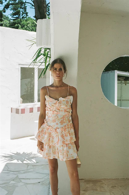 Selma Cami Dress - Retro Floral | SABO SKIRT (Global)