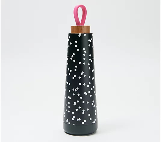 Primula x Isaac Mizrahi Live! 17-oz. Insulated SS Bottle - QVC.com | QVC