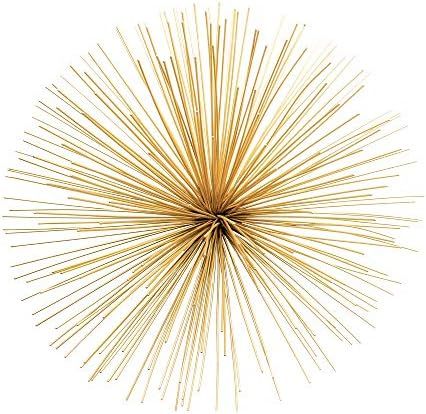 Torre & Tagus Spike Pod Wall Decor, Medium, Gold | Amazon (US)