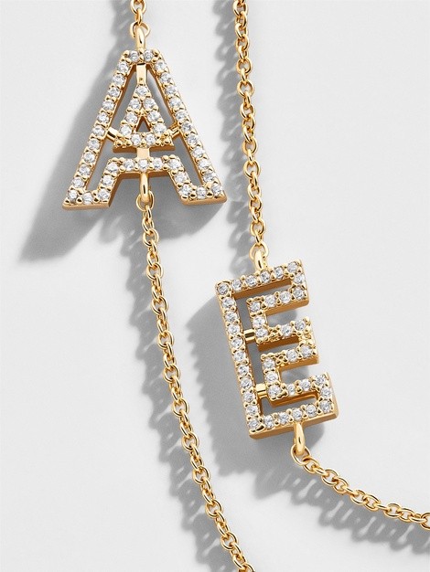 Dainty Initial Necklace | BaubleBar (US)