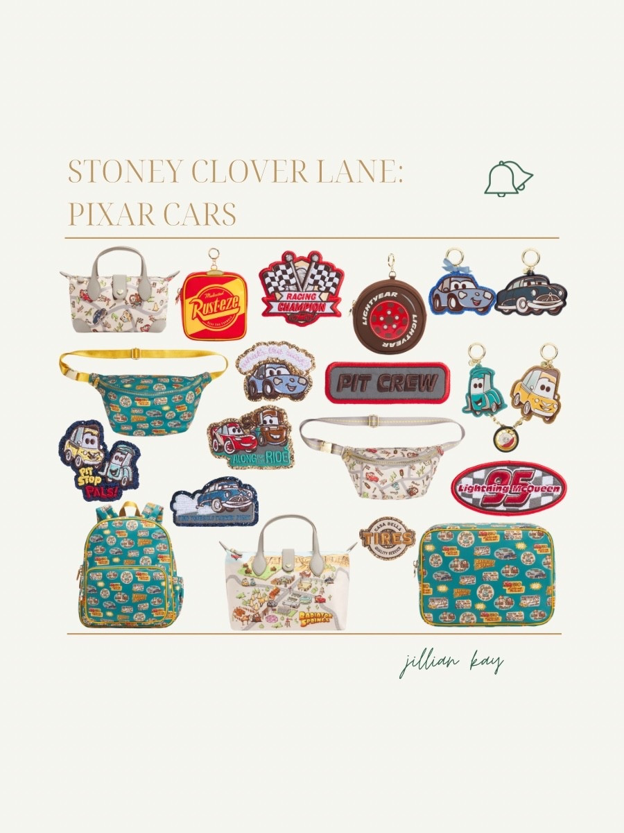 New: Stoney Clover Lane x Pixar Cars Collection

Love the different prints and bag styles! 

Ig: @jkyinthesky

#stoneyclover #disneyaccessories #disneystyle #disneypixar #disneycars #pixarcars #pixar #lightningmcqueen #disneycreator #disneystyleinspo

#LTKootd #LTKSeasonal #LTKmomlife