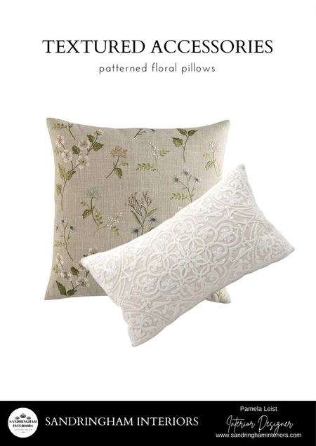 Embroidered and Patterned Pillow Combinations 

Throw pillows
Decorative pillows 

#LTKhome #LTKFind