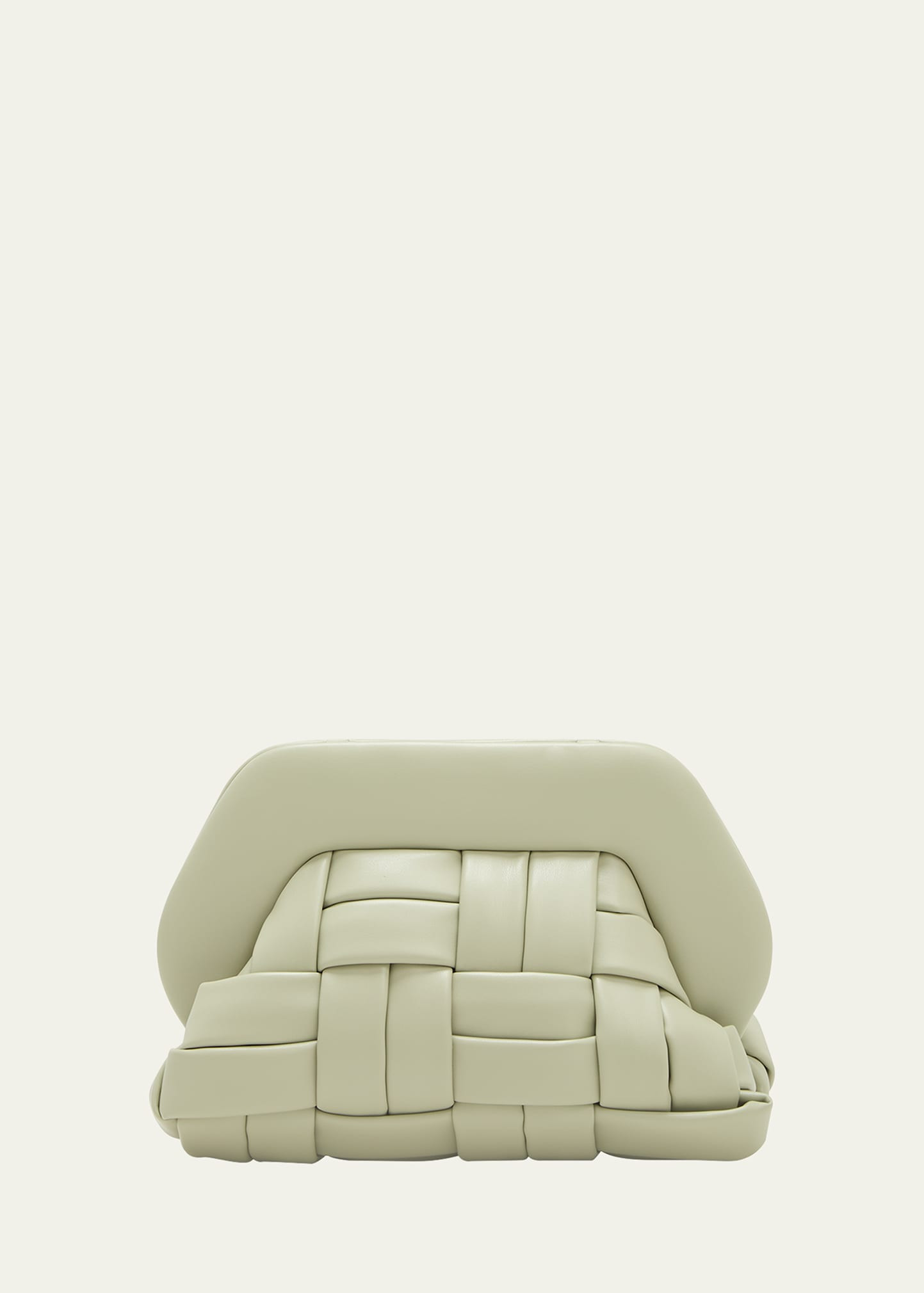 THEMOIRE Tia Woven Vegan Clutch Bag | Bergdorf Goodman