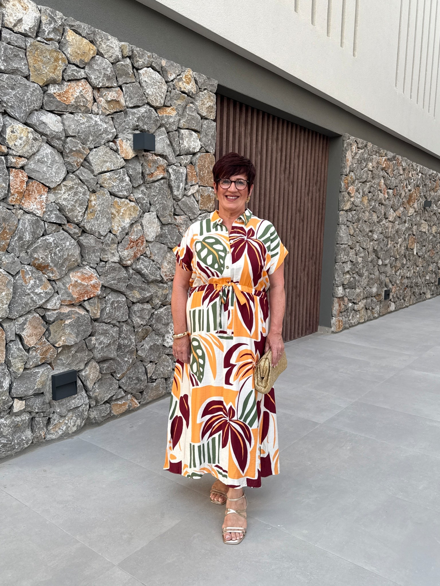 Mums Evening holiday outfit 🧡

Mums wearing a size 18. We sized up in this and used the tie to cinch it in so it was comfortable for her. How amazing does she look 😍

For reference, Mum is a UK size 14 (bottom) 16 (top) and she’s 5ft4.

Holiday outfits, summer dresses, dresses, holiday dress, over 60 style, midsize outfit, outfit inspiration, mum outfit

#LTKstyletip #LTKsummer #LTKmidsize