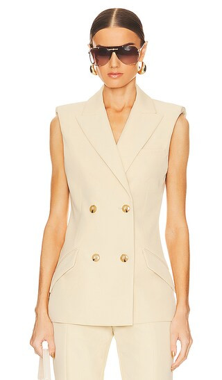 Nori Vest in Dried Pineapple | Revolve Clothing (Global)