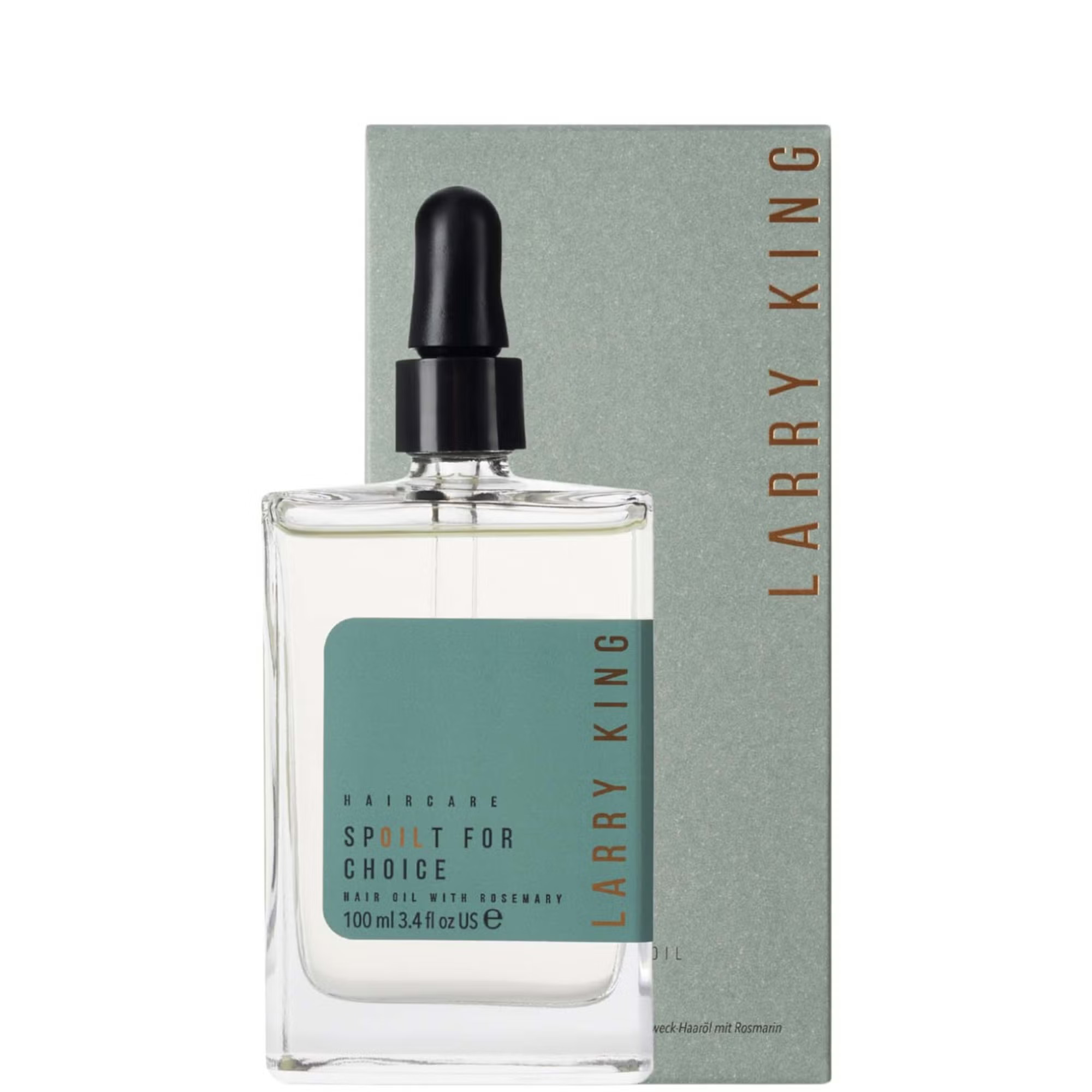 Larry King Haircare Spoilt For Choice Hair Oil 100ml | Cult Beauty