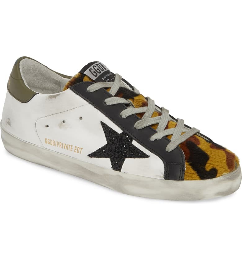 Superstar Genuine Calf Hair Sneaker | Nordstrom