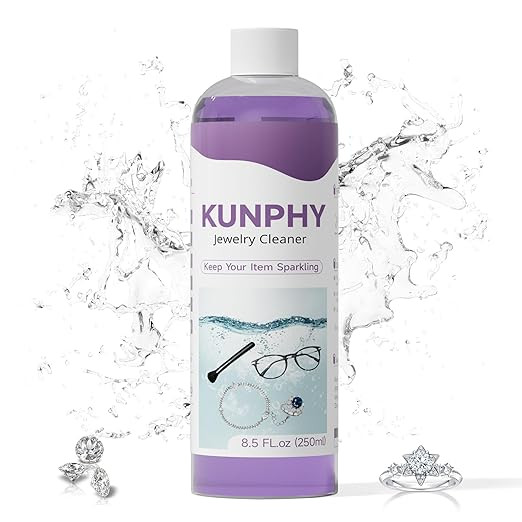 kunphy Upgraded Jewelry Cleaner, New Plant Formula for All Ultrasonic Cleaners, Enhanced Cleaning... | Amazon (US)