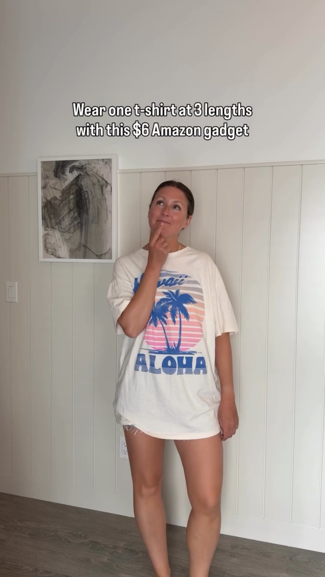 Do you ever have a shirt that would be so much cuter if it just hit at a different length? Like with high-waisted jeans, leggings, or layered over a dress? This little $6 Amazon tool lets you crop and adjust your shirts to literally any length without cutting them. Such a simple hack but it completely changes how you can style your clothes. And for the price? Immediate add to cart. 

#amazongadget #fashiongadget #croptop

#LTKsummer #LTKmidsize #LTKstyletip