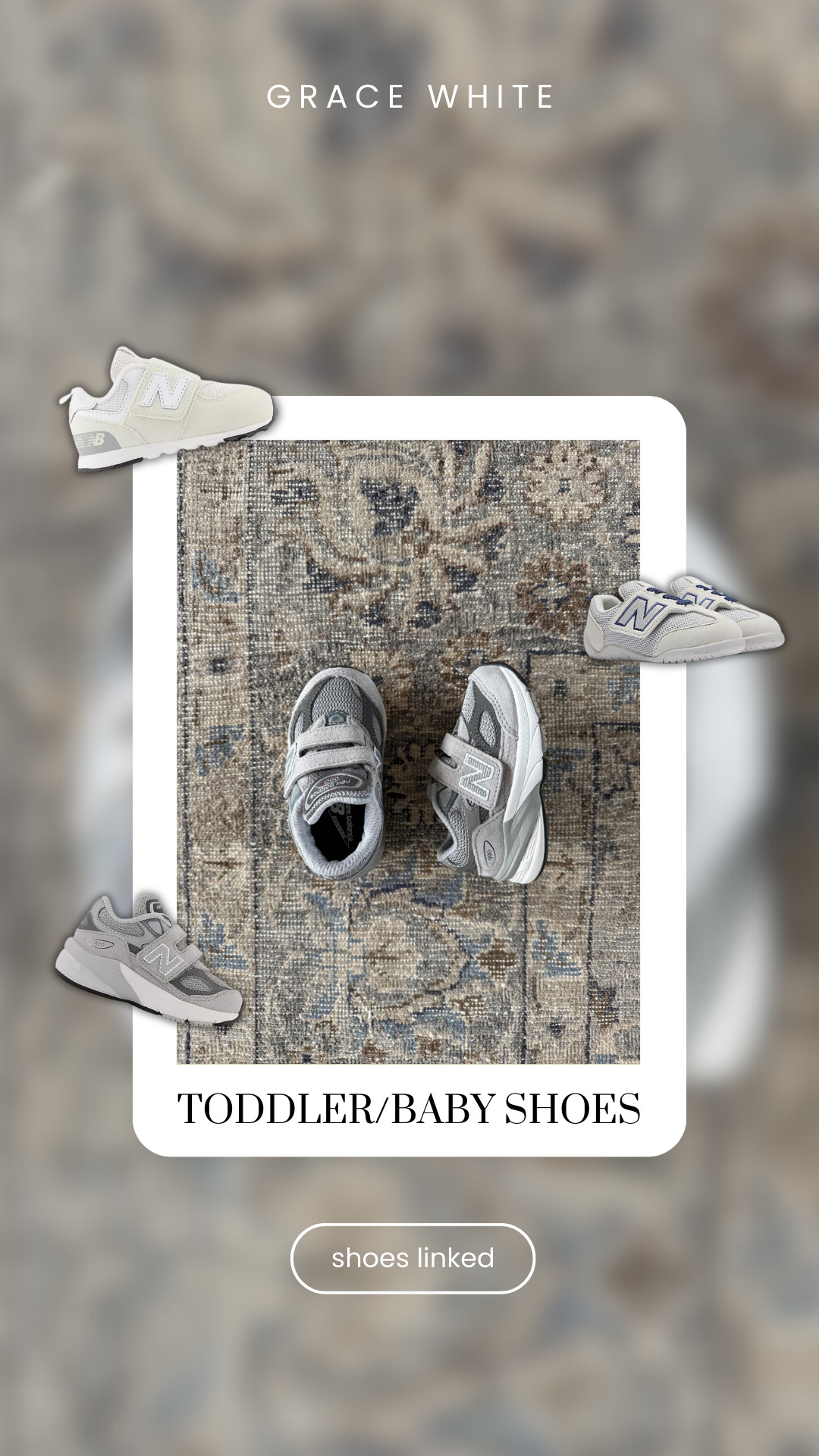 Got a pair for Coopy & Jackson!

new balance, new balance shoes, kids shoes, easy shoes for kids, velcro shoes, grace white, boy mom 

 #LTKmomlife #LTKBaby #LTKKids