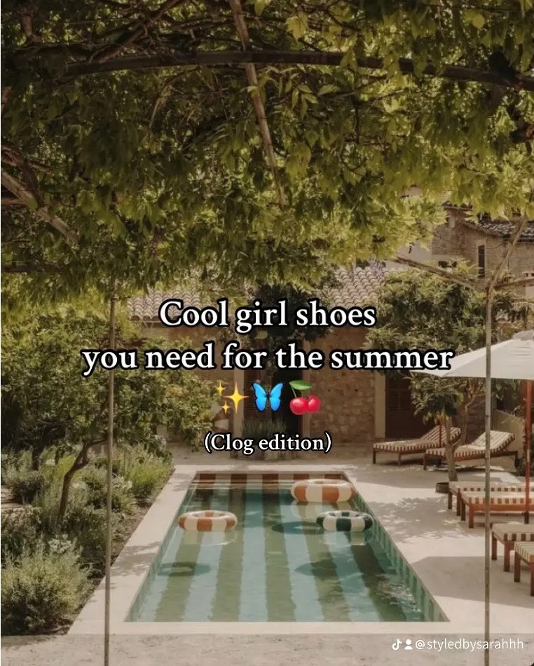 Cool girl clogs 🫶🏼

#LTKStyleTip