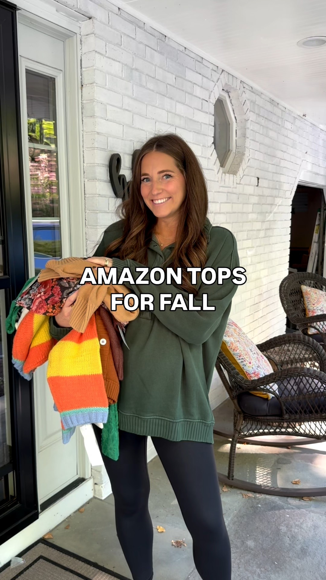 These Amazon tops are 10/10!!! 

For reference - I’m 25 weeks pregnant and have started sizing up in clothes

Sizing info:
Cardigan - sized up to M, color khaki 
Striped sweater - sized up to M, color yellow
Brown cardigan - sized up to M, color brown 
Bow back sweater - sized up to M 
Green top - sized up to M 
Off the shoulder top - sized up to M, color floral black multicolored 



#LTKBump #LTKFindsUnder100 #LTKFindsUnder50