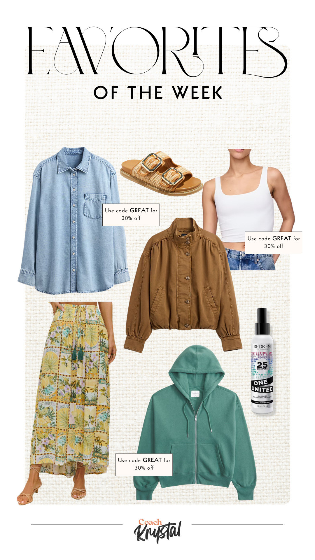 Your favorites of the week!  

 #LTKSeasonal #LTKFindsUnder50 #LTKStyleTip