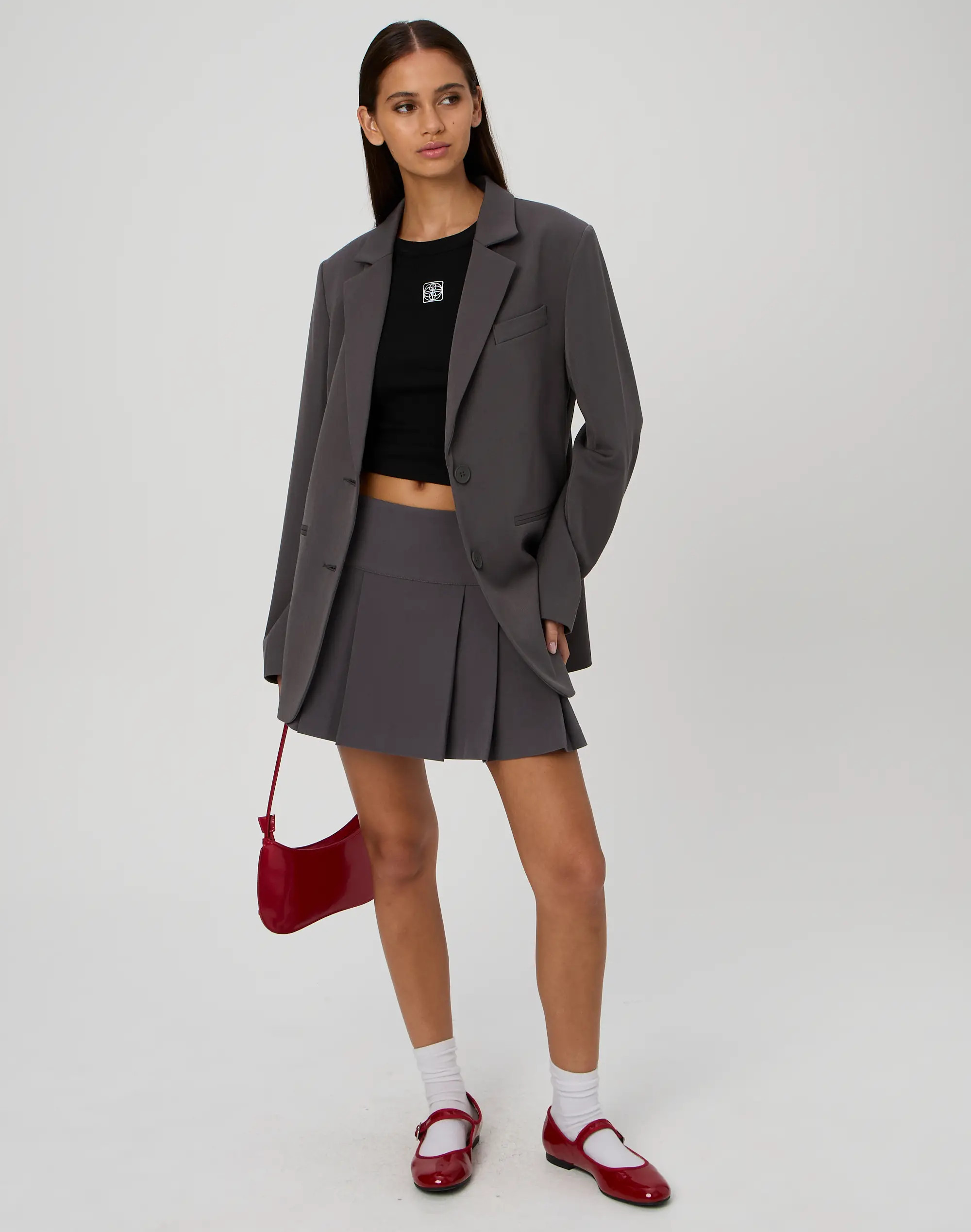 Oversized Tailored Blazer in Choo Choo | Glassons | Glassons (Australia)