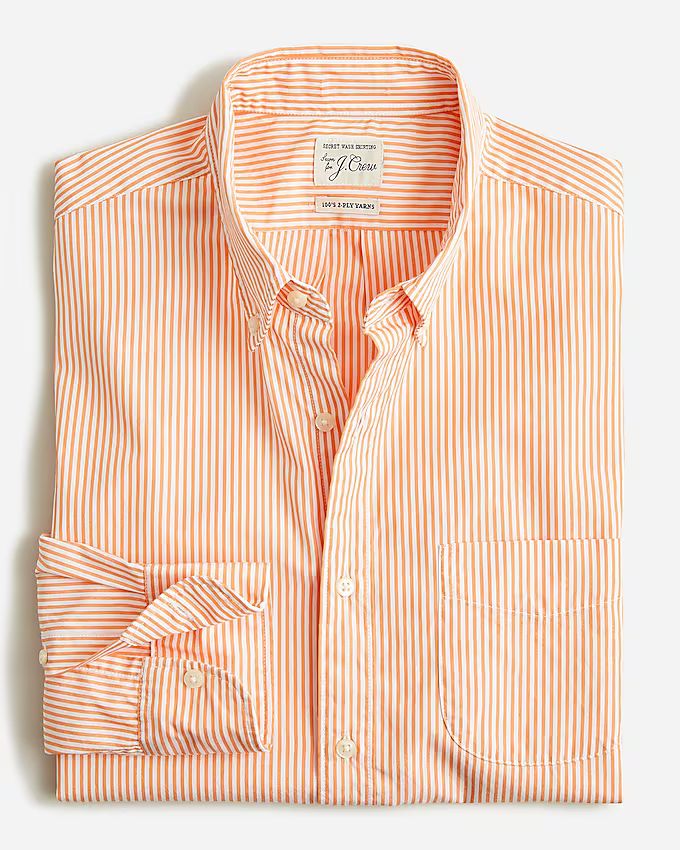 Tall Secret Wash cotton poplin shirt | J.Crew US