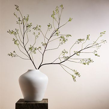 Faux Rosehip Branch | West Elm (US)