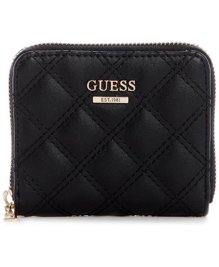 GUESS Cessily Small Zip-Around Wallet & Reviews - Handbags & Accessories - Macy's | Macys (US)
