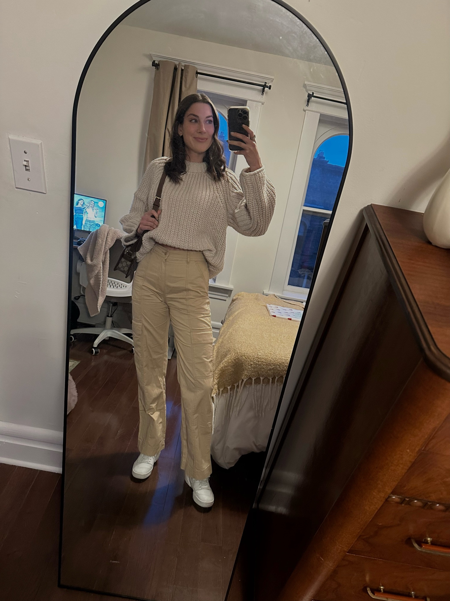 Holiday beige outfit 

#LTKsalealert #LTKCyberWeek #LTKfindsunder50