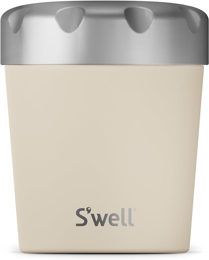 S'well Stainless Steel Ice Cream Chiller Vanilla -16 ounces Triple Layered Vacuum Insulated Keeps... | Amazon (US)