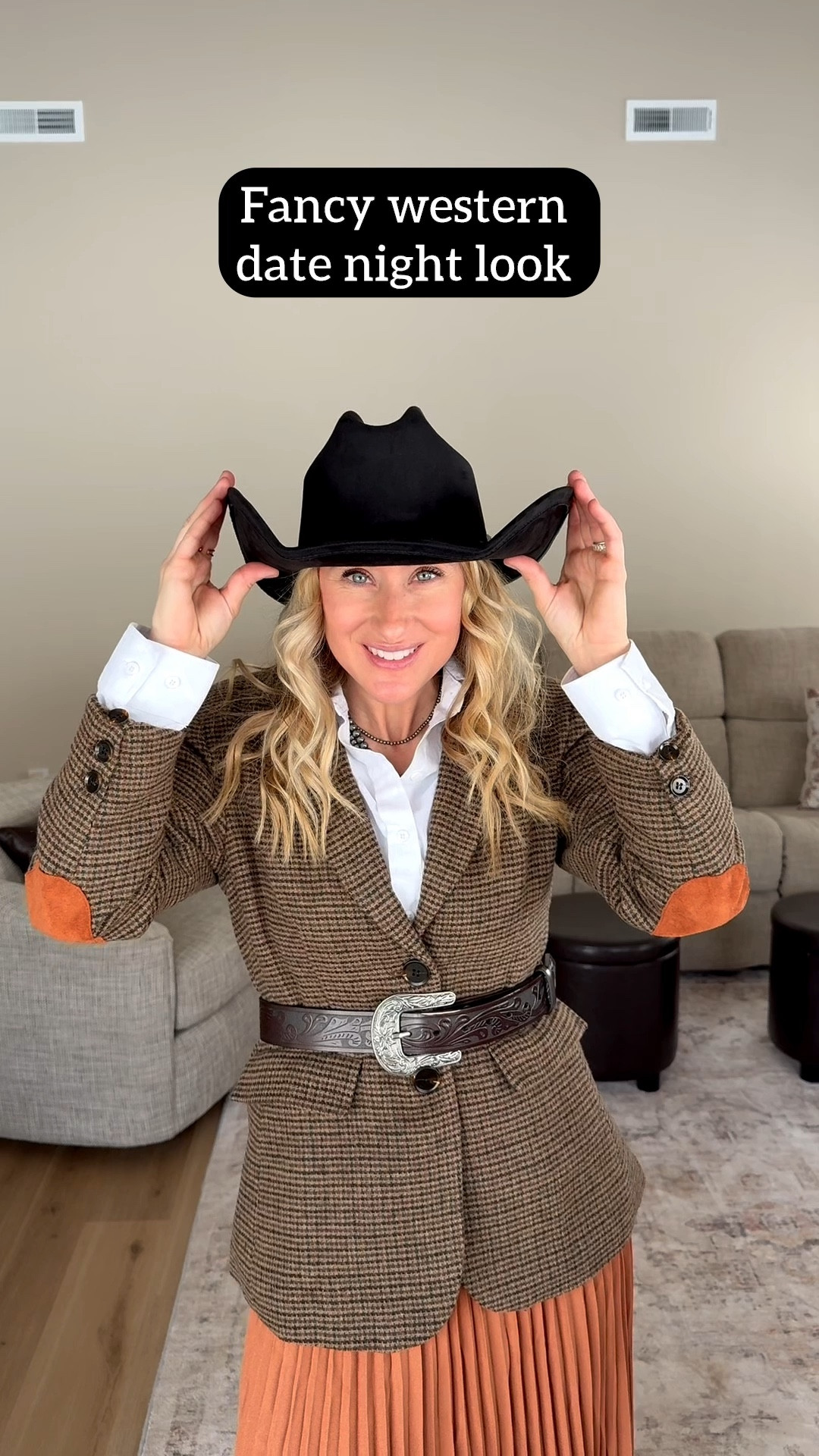 Fancy western date night look 🤠

If you’re building a western wardrobe, start with this blazer + belt combo — it pulls everything together you need and makes every outfit look expensive. ✨

Linked it all because these are staple pieces you’ll wear on repeat.

#LTKgrwm #LTKootd #LTKOver40