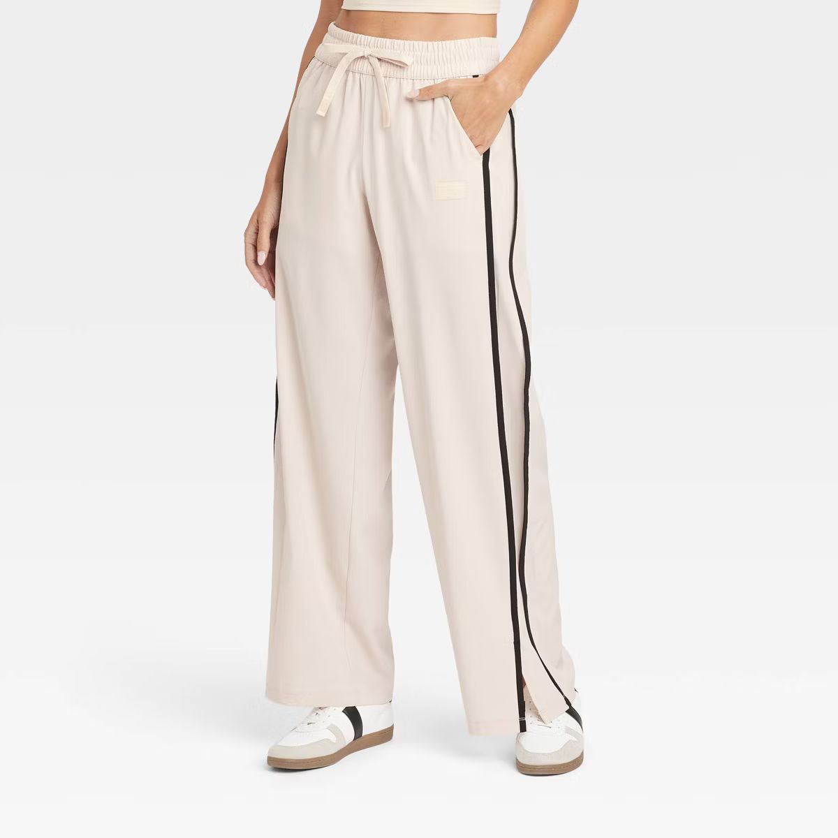 Women's Mid-Rise Piped Track Pants - JoyLab™ | Target