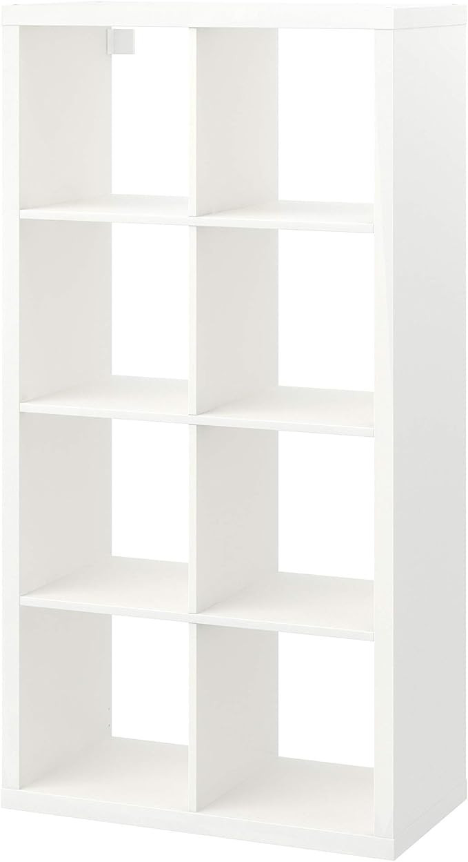 Ikea KALLAX shelving unit white (77x39x147 cm) 8 shelf | Amazon (US)