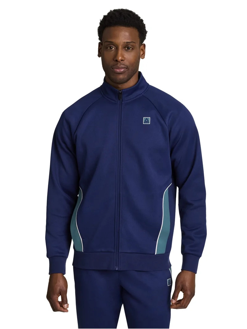 Reebok Men's and Big Men's Tenacity Mock Neck Full Zip Jacket, Sizes S-3XL - Walmart.com | Walmart (US)