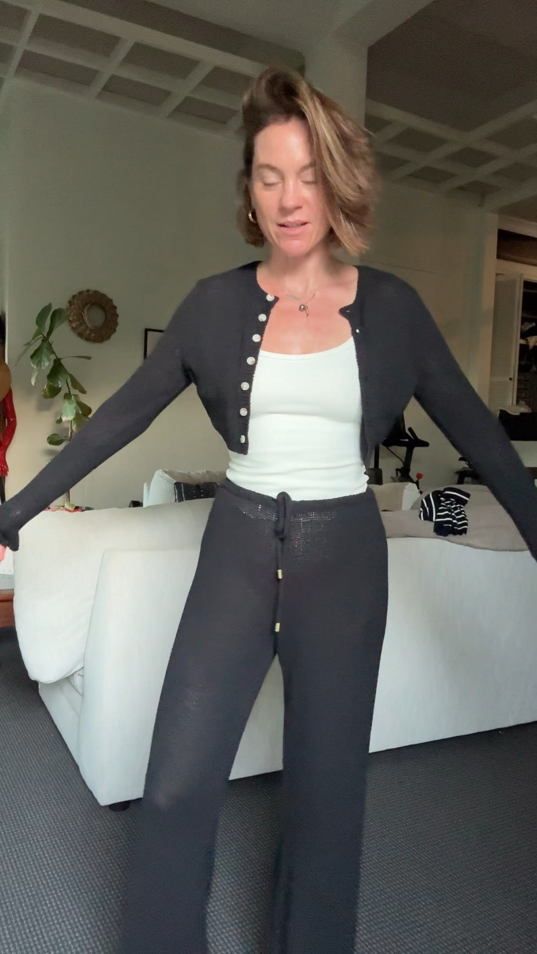 MONDAY SWIMWEAR - I am a SMALL in CARDIGAN and PANTS // MEDIUM in tank - 

#LTKgrwm #LTKOver40