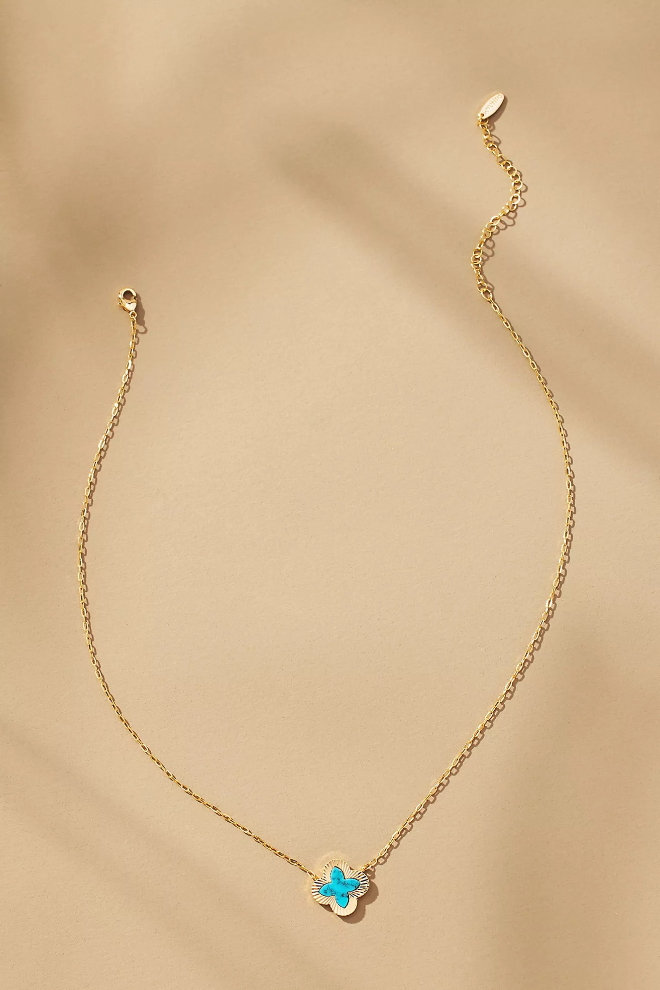 Small Clover Charm Necklace | Anthropologie (US)